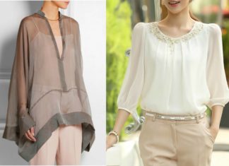 Шифоновые блузки на любой вкус!