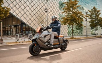 Электрический скутер от BMW имеет впечатляющие характеристики и «анимешный» внешний вид