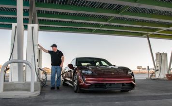 Porsche Taycan 2021 года побил новый мировой рекорд