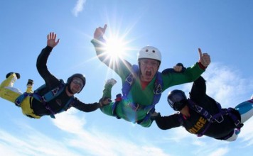 Открытие парашютного сезона