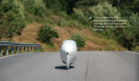 аэродинамичный велосипед