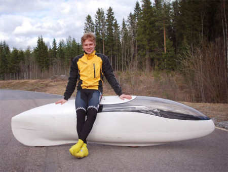 аэродинамичный велосипед